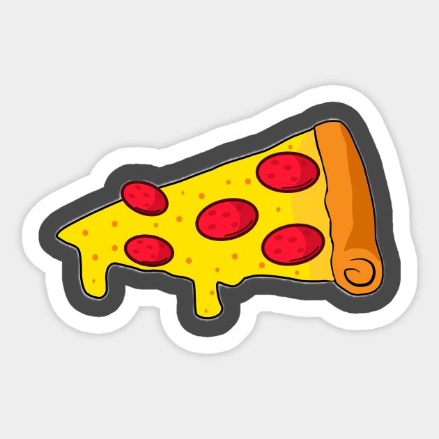 Tasty Pizza Sticker by SweetAnimals